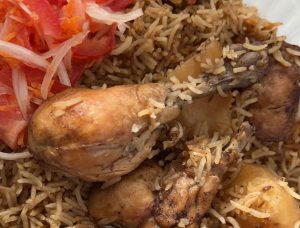 Pilau ya Kuku Picha kwa Huku