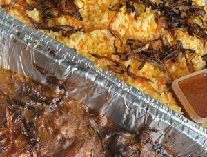 Biriyani ya Ngombe, Hufungi Kobe